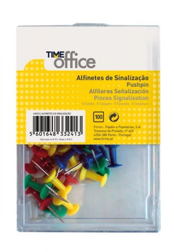 CX.100 ALFINETE SINALIZ.TIMEOFFICE CORES , TIMEOFFICE , 69423 , 5601645833241